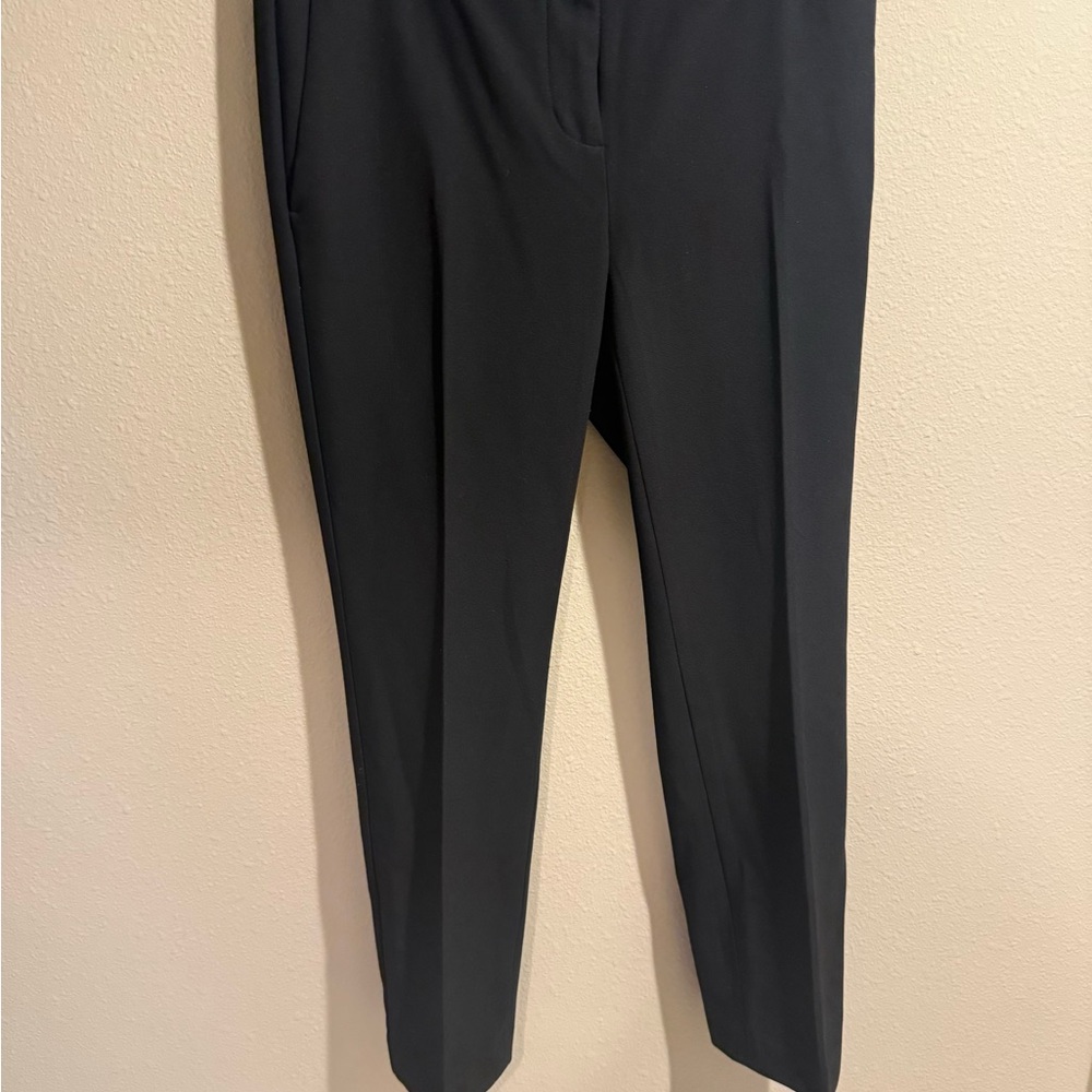 Ann Taylor Black Cropped Ankle Pants